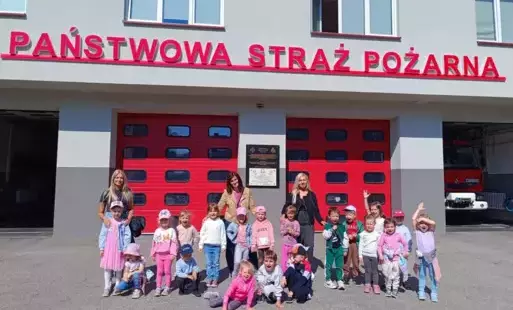 WYCIECZKA DO STRAŻY POŻARNEJ