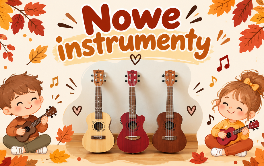 Nowe instrumenty: ukulele w każdej grupie przedszkolnej