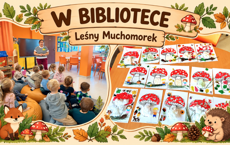 Wizyta grupy Koziołki w bibliotece